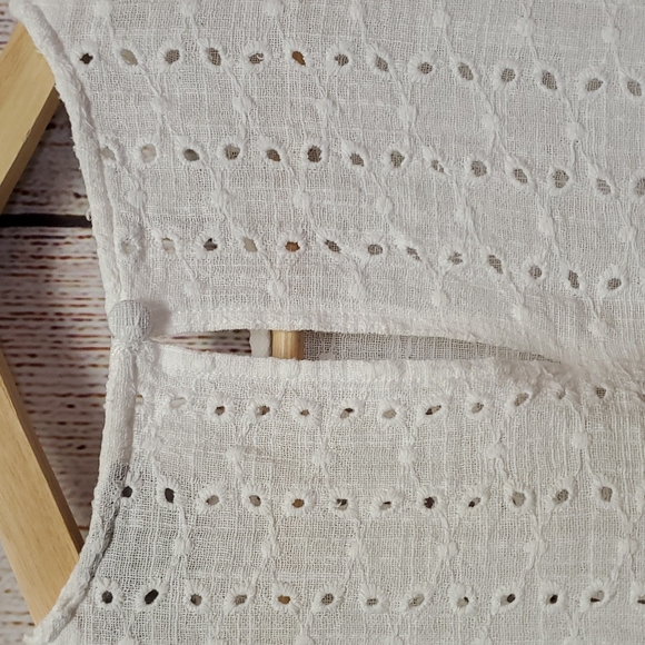 ASOS White Eyelet Ruffle Top - Picture 6 of 13